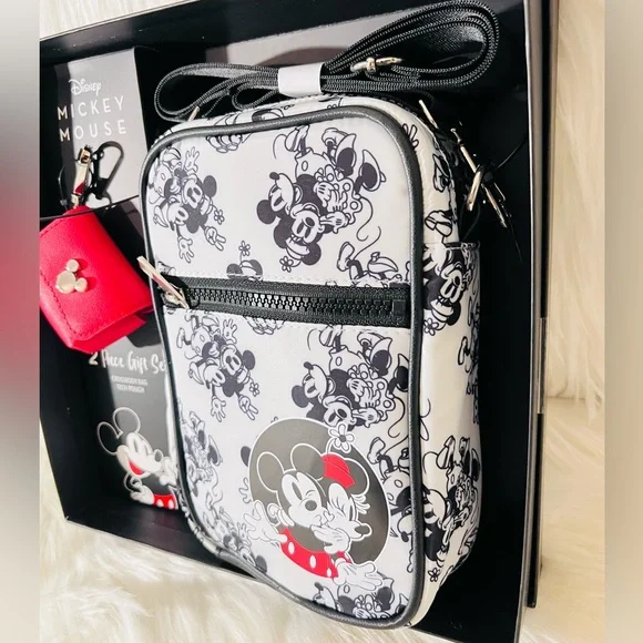 Mickey Mouse Crossbody Bag and Tech Pouch - Picture 4 of 4
